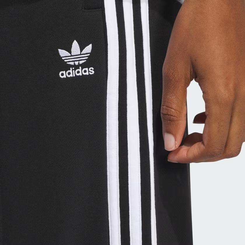 adidas 3-полосатый свободный мягкий удобный широкий повседневный брюки женские брюки черный IY7255