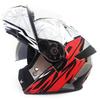 Full Face Motorcycle Helmet With Flip-Up Visor Dual Lens Use ABS Adult Safety Commuting