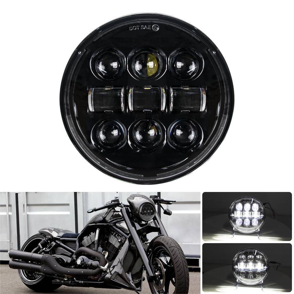 1 шт. 5,75-дюймовый светодиодный проектор фар для Triumph Rocket Iii 3 и Speed Triple и Street Triple 5 3/4" фара для Iron 883 Dyna
