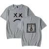 Tshirt Lil Peep Triste Emotion Rappeur Causal Tee Noir Blanc Femme Polo Homme