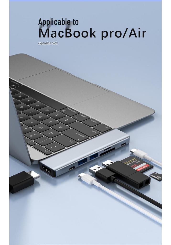 Apple Thunderbolt 3 Hub: MacBook-Compatible Docking Station Converter 3.0