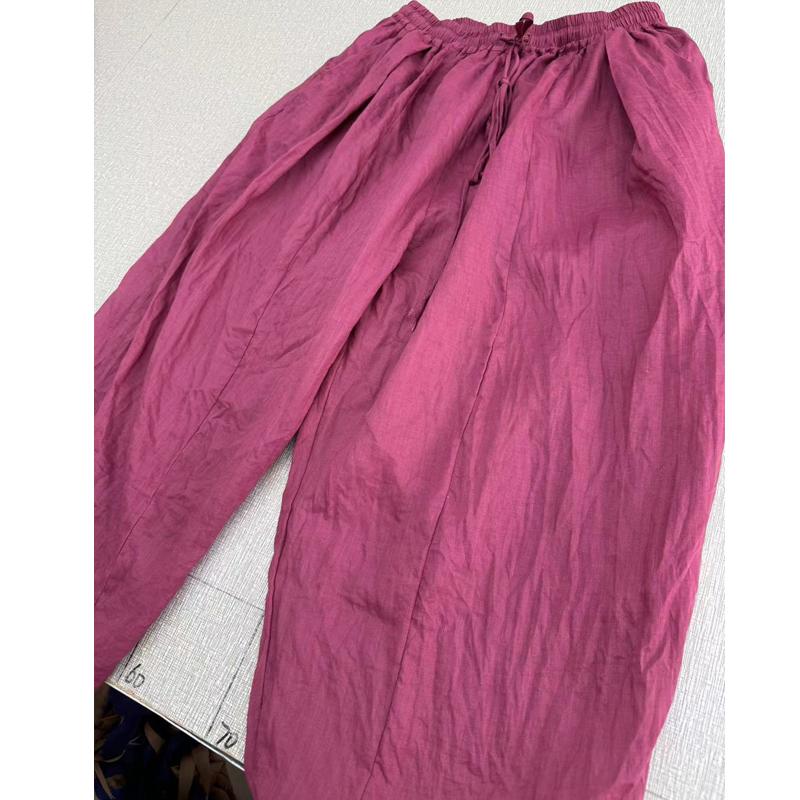 Johnature Женские зимние нишевые повседневные свободные брюки в винтажном стиле, однотонные модные индивидуальные брюки