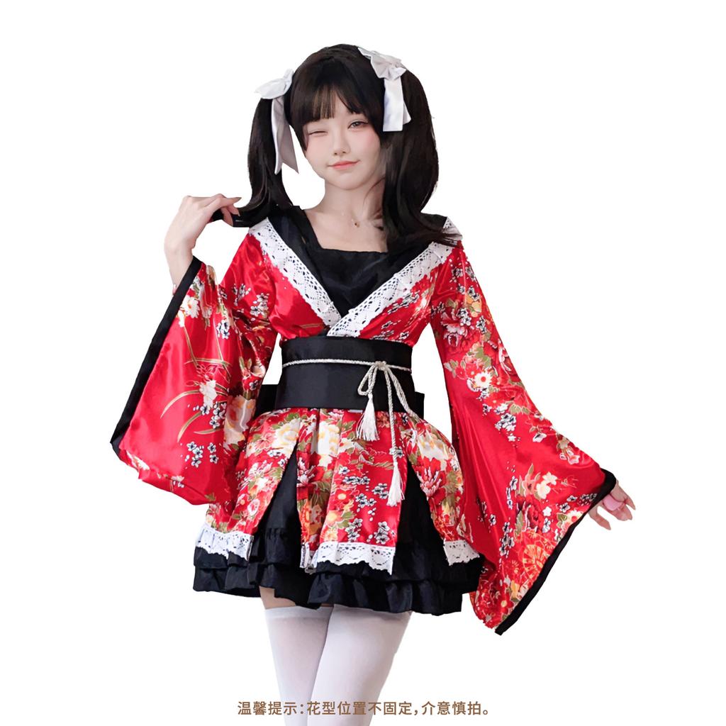Japanese Pure Land dance costume cosplay Wear Lolita-style dance costumes and maid outfits for anime events cos Performance
