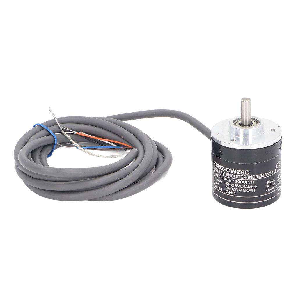 Вращающийся энкодер E6B2 CWZ6C Высокоточный инкрементальный вращающийся энкодер 2000PR от 5 до 24 В постоянного тока
