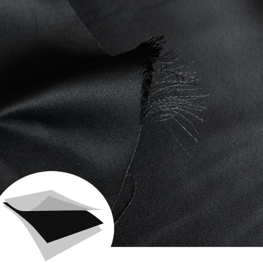 High-Precision Matte Cloth Full Blackout Curtain Cloth Engineering Sunshade Lining Curtain Finished Product