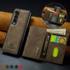 Anti -Slip Cell Phone Leather Folding Case For Samsung Galaxy Z Fold 4 5g Fold4 Fold3 Fold 3 Card Slot Phone Accessories Cases