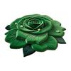3D Visual Flower Shaped Floor Mat Non Slip Floral Bathroom Rug Super Absorbent Illusion Carpet for Tub Shower Bedroom Kitchen