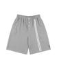 Fancy Club Button-Up Bermuda Sweatpants (Gray) F25Qd817