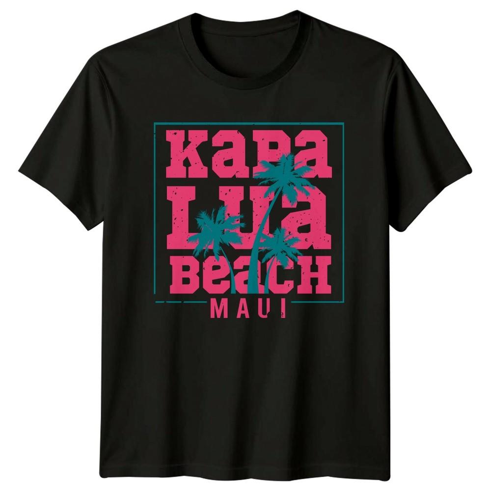 Футболка Kapalua Beach Maui Мауи Гавайи Путешествия Пляж Летний Подарок Для Него И Для Нее