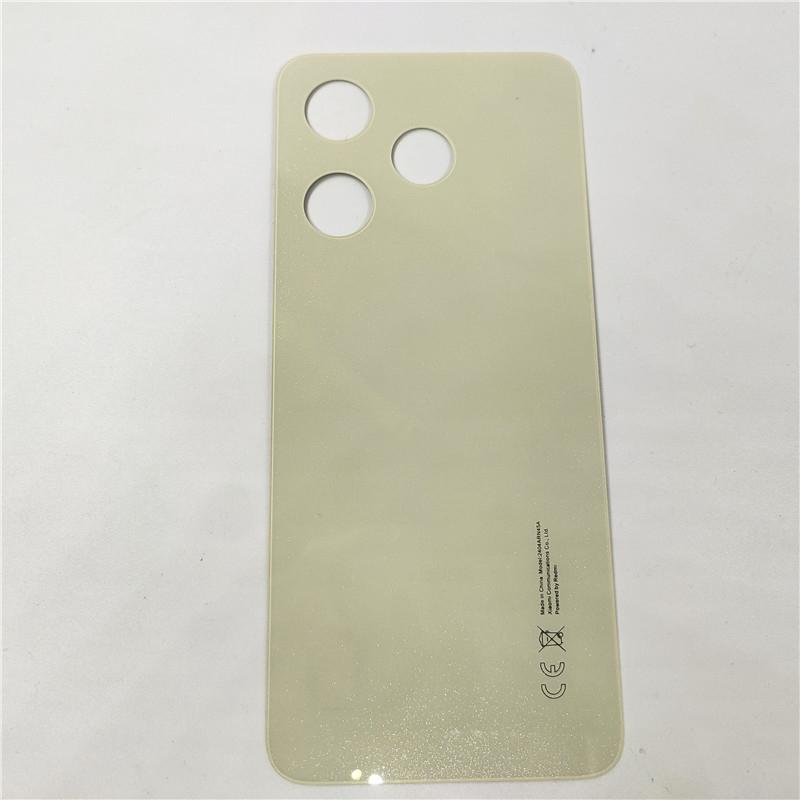 Для Xiaomi Redmi 13 4G Стеклянная задняя крышка аккумулятора Панель задней двери Задний корпус Замена