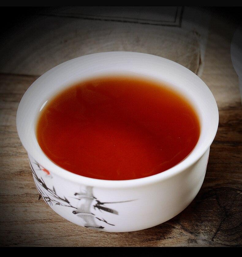 Чай Мэнхай Шу Пуэр 2002 года Спелый чай Пуэр Традиционный ручной работы с ароматом мармелада 250 г