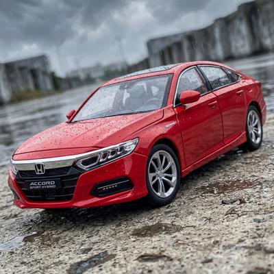 1:24 Honda Accord SPORT HYBRID Металлический Литой Модель Автомобиля Домашний Модный и Настольный Дисплей Украшение Хобби Подарки на День Рождения Для Мальчика