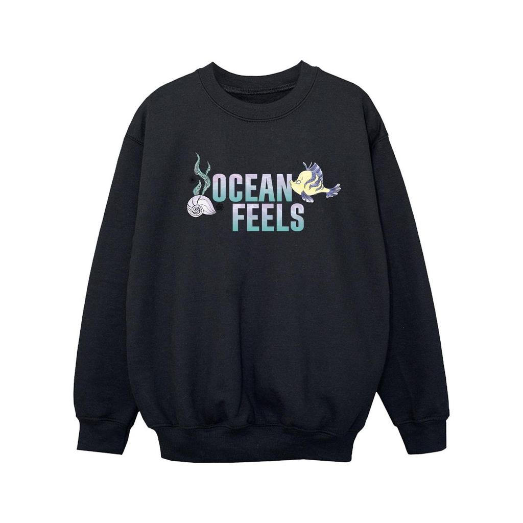 Disney Girls The Little Mermaid Ocean Sweatshirt