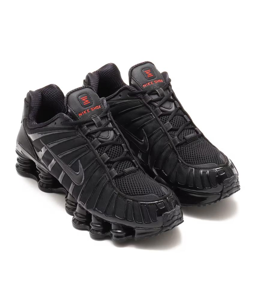AV3595-002 Nike Shox TL Черный Металлический Гематит Макс Оранжевый Черный (Мужской)