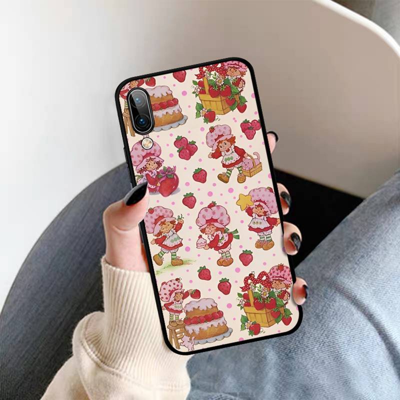 Чехол для телефона «Земляничное песочное печенье» для девочек для OPPO A9 A7 A3S A1K F5 Reno 2 Z Realme 6 5 Pro C3 Vivo Y91C Y51 Y31 Y19 Y17 Y11 V17