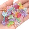 Fashion Jewelry Materials Bracelet Neacklce Making Butterfly Beads Multicolor Handmade DIY Accessories 20Pcs AB Color Crafted Crystal Acrylic Gifts
