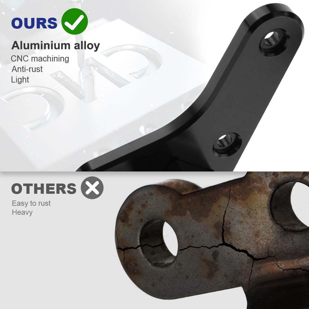 Motorcycle Rider Foot Pegs Footrest Kit Highway Peg Mounts Fit For CB500X / ABS SCL500 CB400x NX500X CB500 Hornet