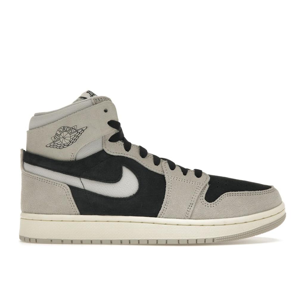 Air Jordan 1 High Zoom Comfort 2 Light Iron Ore Women Sneakers Grey Black Coconut-Milk DV1305-001