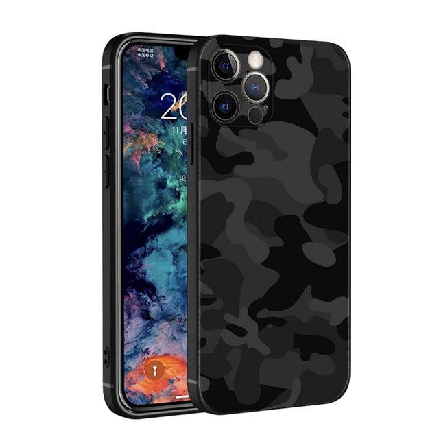 Чехол для мобильного телефона для Iphone 14 14 11 12 Pro Xs Xr Max 8 7 6 Plus 6s 12mini с камуфляжным рисунком в стиле милитари