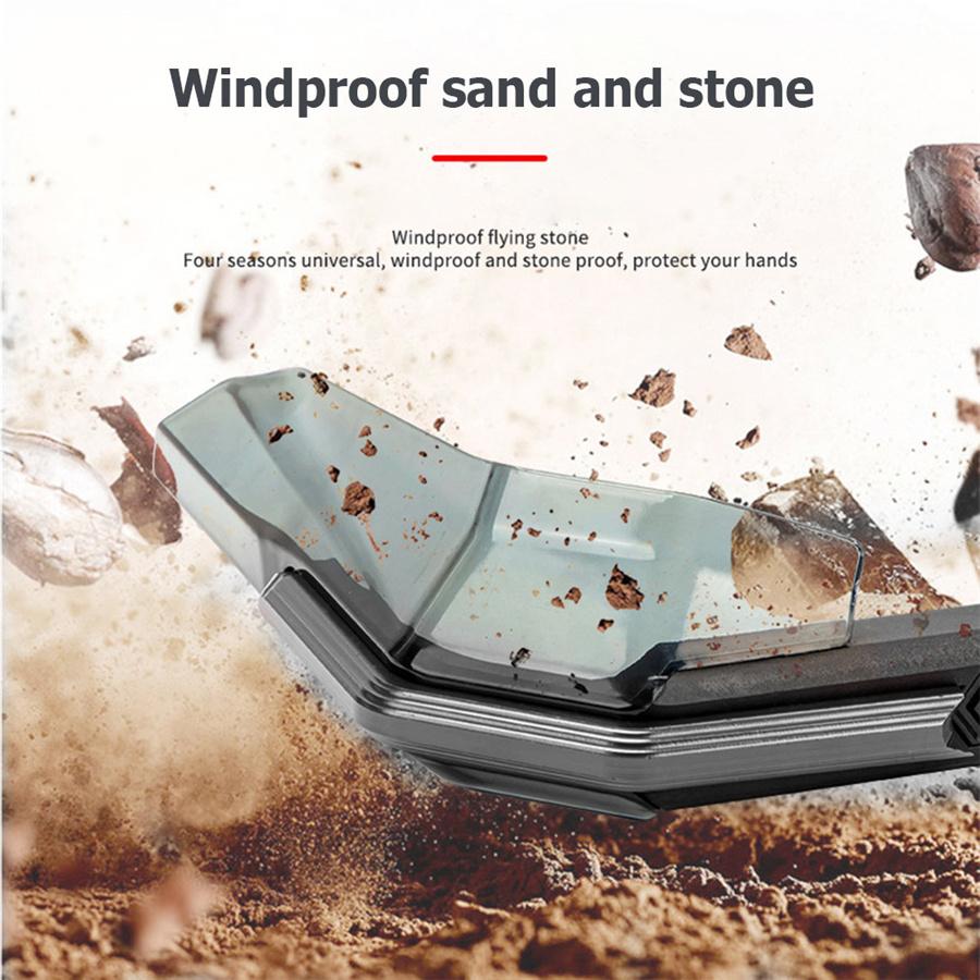 2pcs Motorcycle Hand Guard Protector Motor Windshield Handguard Aluminum Alloy W