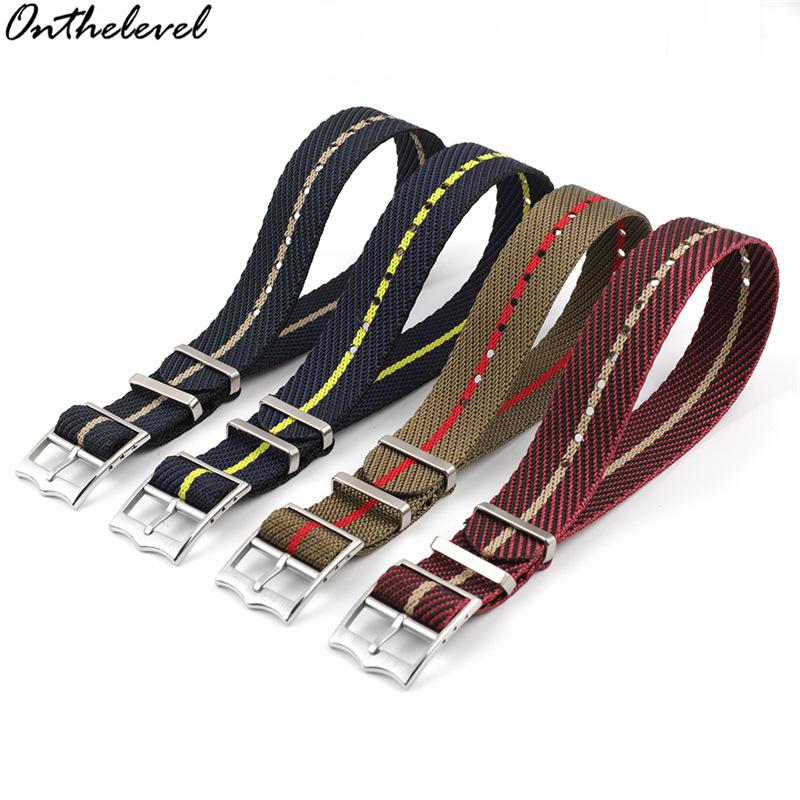 Smart One-Piece Nylon Watch Strap 20mm/22mm