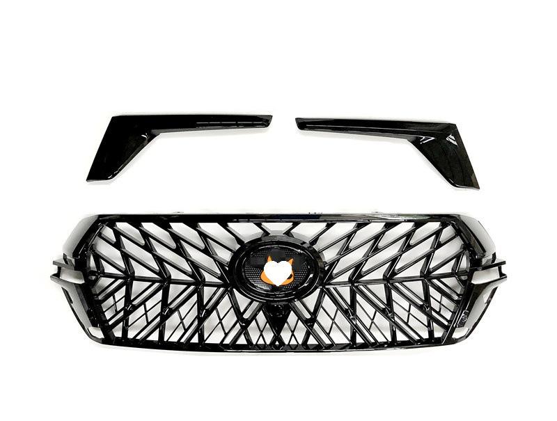 03-22 Prado TRD Front Grille Black Warrior Modification for Land Cruiser 4700