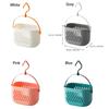 Save Space Home Storage For Bathroom Tub Corner Organizer Hanging Basket Storage Baskets Hooks Rack