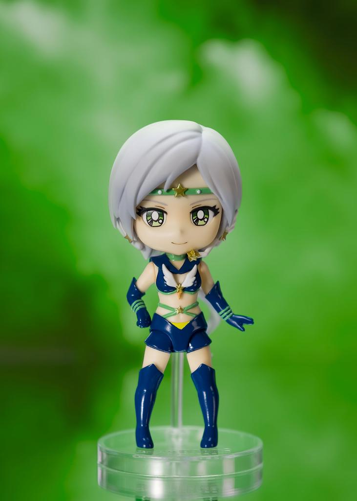 TAMASHII NATIONS Фигурки мини-версия фильма Сейлор Мун Космос Сейлор Стар Хилер Приблизительно 90 мм окрашенная подвижная фигурка - версия Космос - ПВХ и АБС