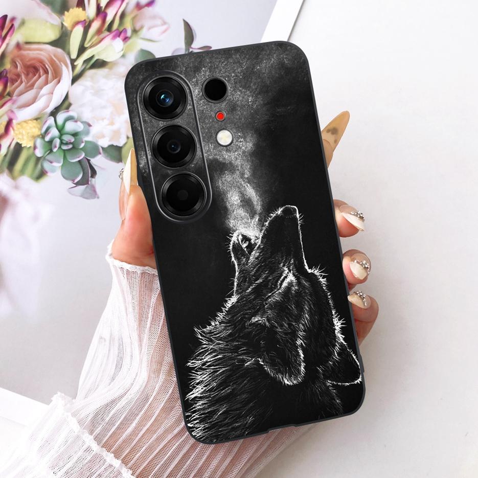 Чехол для Tecno Camon 50 4G CN5 Милый Лев Модный Расписной Чехол Мягкий ТПУ Чехол для Телефона Для Tecno Camon 50 Pro 4G CN5c Camon50 Fundas