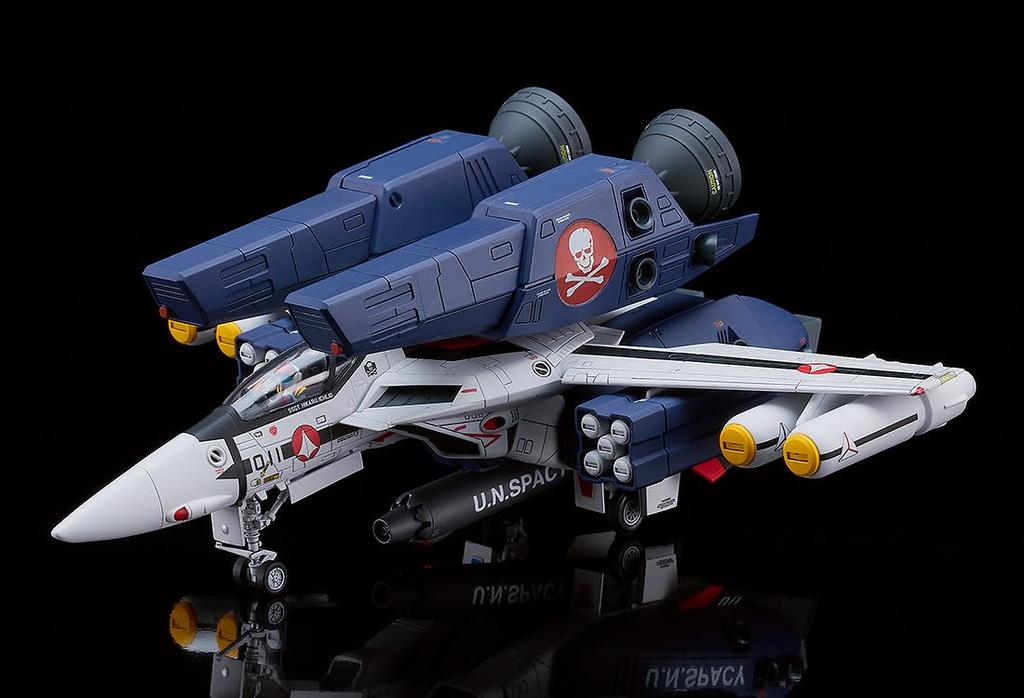 PLAMAX Super Dimension Fortress Macross Do You Remember PX11 VF 1A Super Fighter Valkyrie Skull Platoon scale assembly plastic model Love? 1/72 1/72