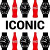 Coca-Cola Ice-Watch Команда Черный Средний 019618 Часы Наручные Мужские Унисекс Ice Солнечная Батарея