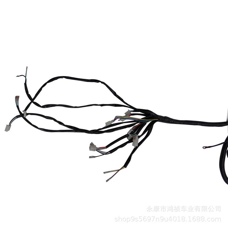 2.7m Four-Wheel Electric Go-Kart & ATV Wiring Harness for Electric Vehicle Farmer's Cart