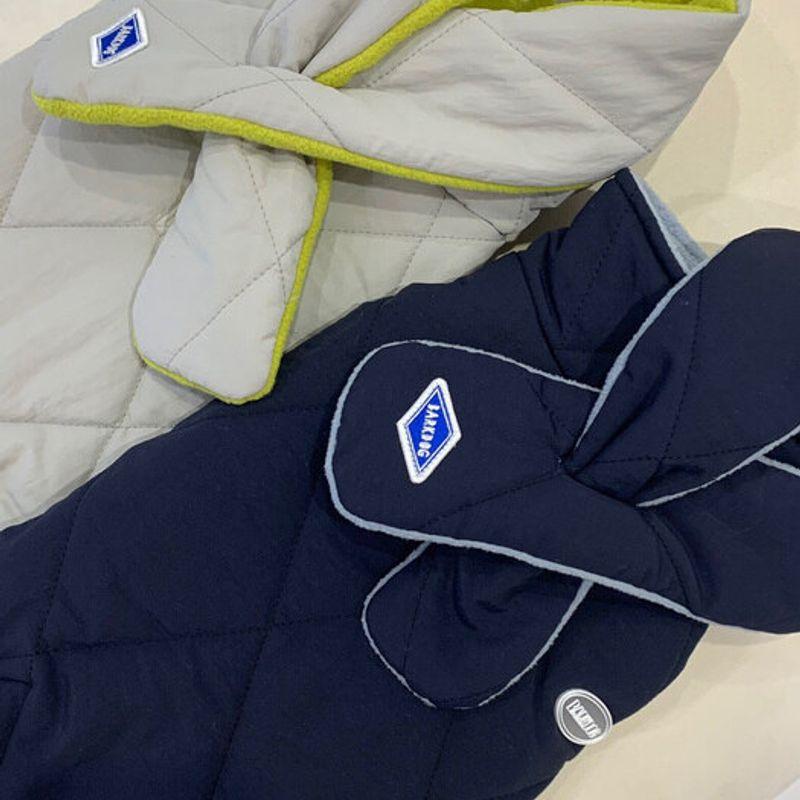 BARKDOG [НАБОР] Двусторонняя утепленная жилетка и шарф