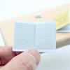3Pcs 1:12 Dollhouse Miniature Exercise Book Mini Chinese Math English Practise Books Paper Notebook Model Life Scenes Decor Gift