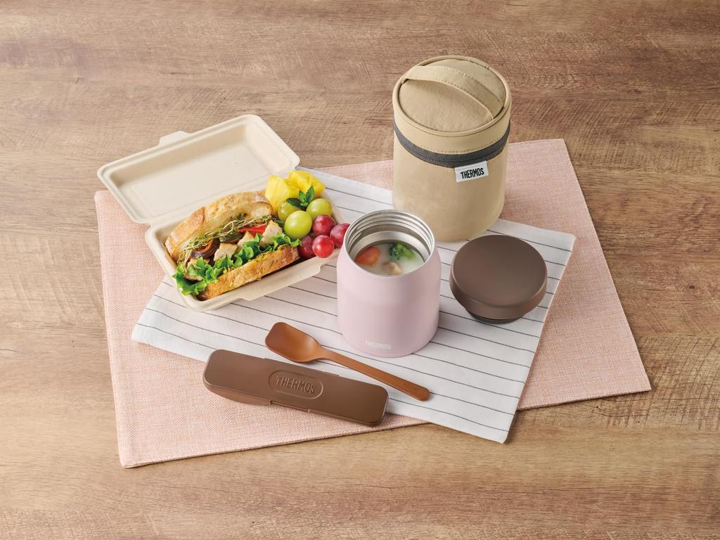 Thermos Вакуумная изоляция Суп Мягкий Особенности встроенная прокладка для легкой полностью моющийся и три моющиеся части для легкой Сохраняет еду горячей или SFPK