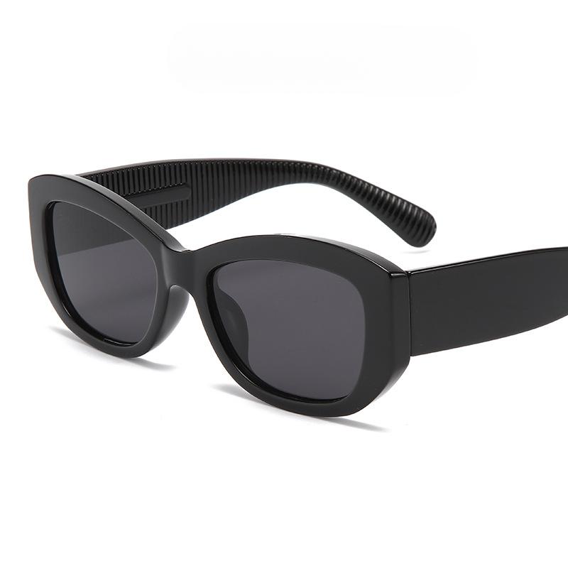 Тенденция новых онлайн-солнцезащитных очков «кошачий глаз» от знаменитостей в Интернете. Женские солнцезащитные очки Tide с анти-ультрафиолетовым ароматом. Тонкие модные очки.