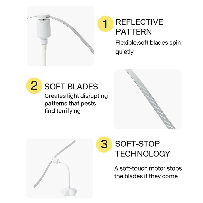 Настольная батарея, вентиляторы от мух, репеллент от мух для уличного стола для пикника, вентилятор