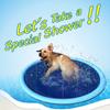 Summer Pet Swimming Pool Inflatable Water Sprinkler Pad Play Cooling Mat Outdoor Interactive Fountain Toy for Dogs