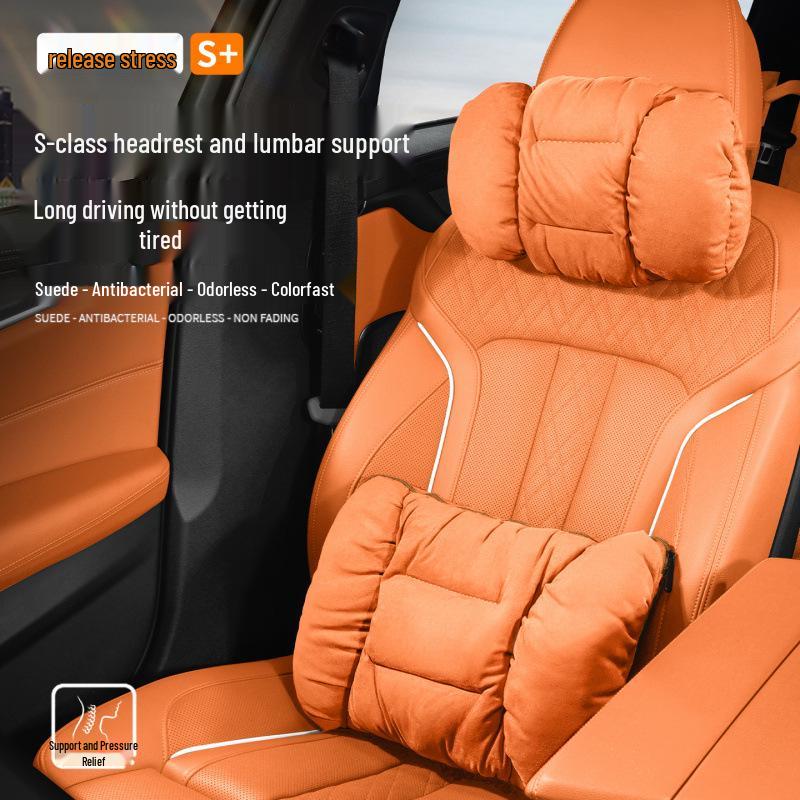 Фланелевая подушка для подголовника и поясничной поддержки Trumpchi E8 для Legend M8, Подушка для шеи Master для GS3, Ying Su M6, GS8.