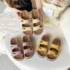 Soft-soled Not Tired Feet Thick-soled Slippers Beach Shoes Summer New Casual Style Temperament One-word Cool Slippers