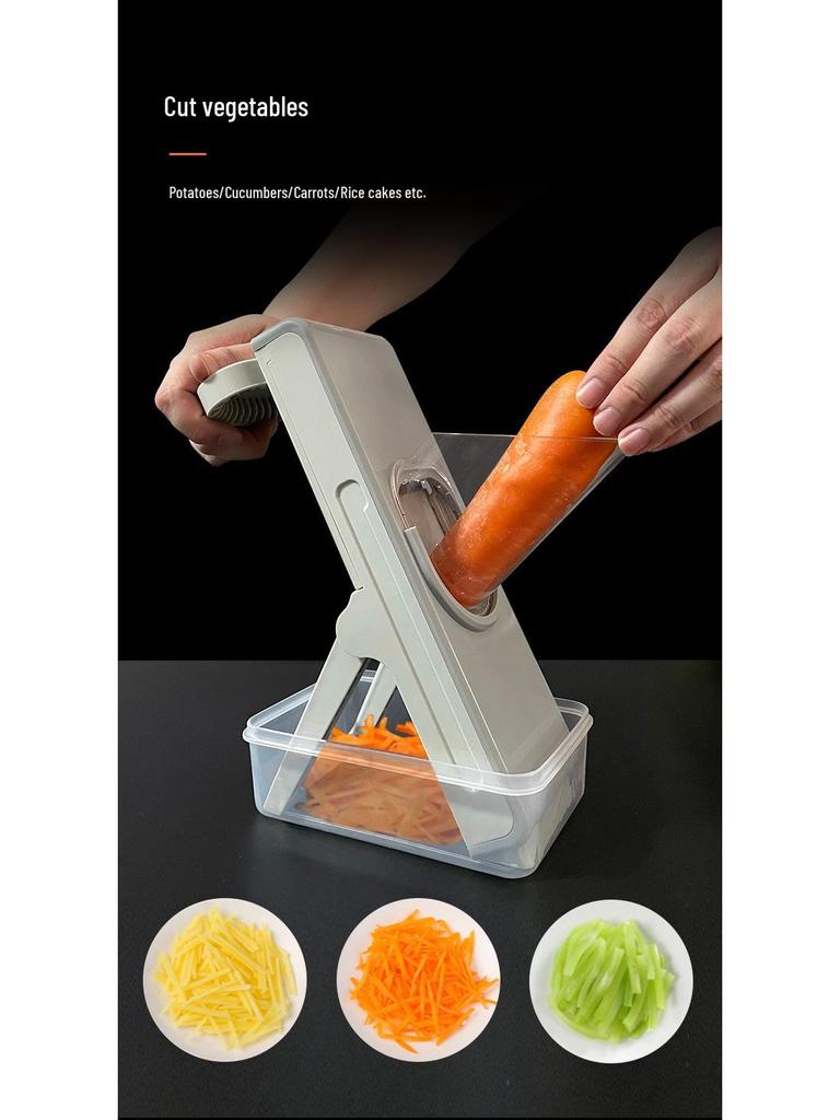 Многофункциональная овощерезка и терка - Инструмент для нарезки и шинковки картофеля