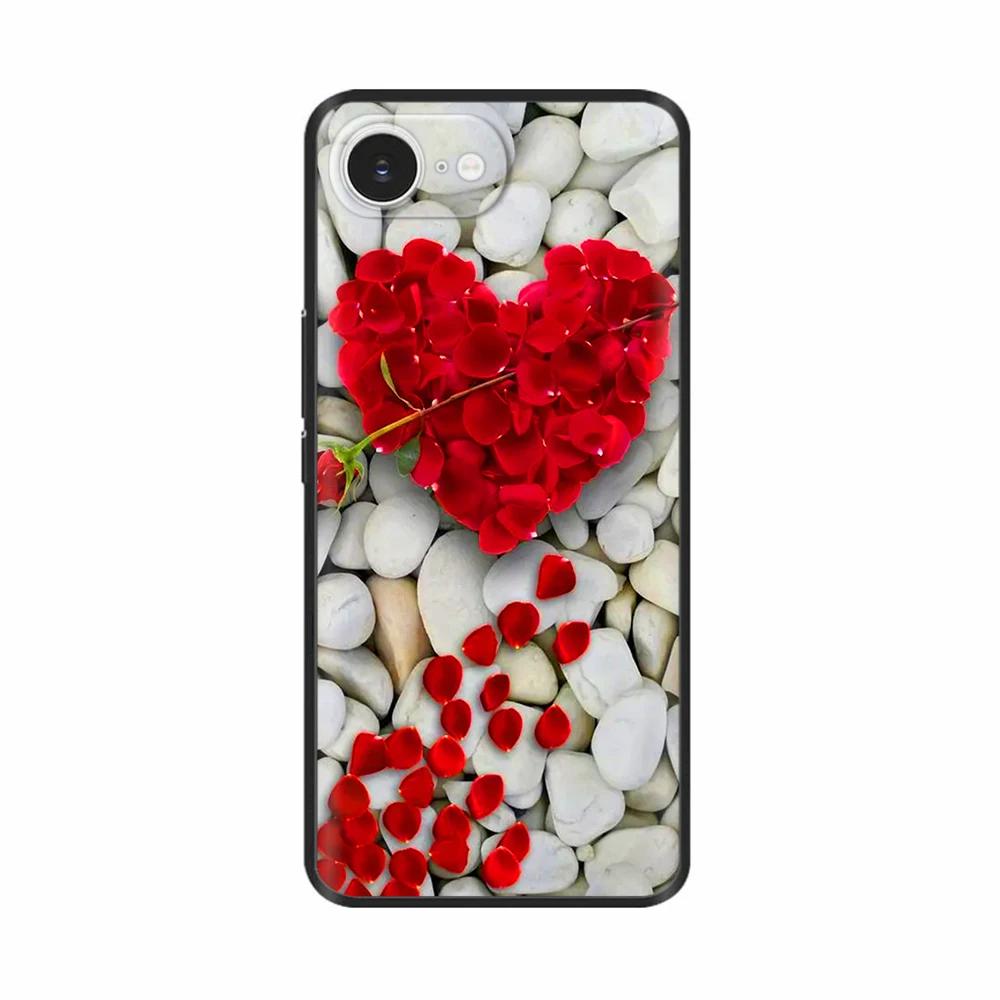 Чехол для iPhone 16E с принтом, милый мультяшный чехол для телефона для iPhone 16E 2025, мягкая силиконовая задняя крышка для iPhone 16E SE 4, TPU Fundas