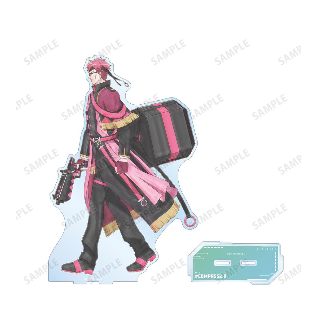 Compass Combat Providence Analysis System Original Illustration Luciano Ayumi Extra Large Acrylic Stand 2.0 ver.