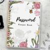 Блокнот для паролей формата A5, Органайзер для учетных записей в интернете и логинов на веб-сайтах, Раздел для заметок, Идеальный журнал для паролей для управления кибербезопасностью