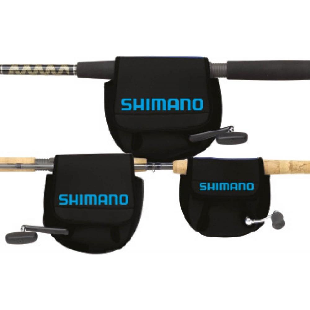 SHIMANO Чехол для катушки из неопрена, один размер, черный