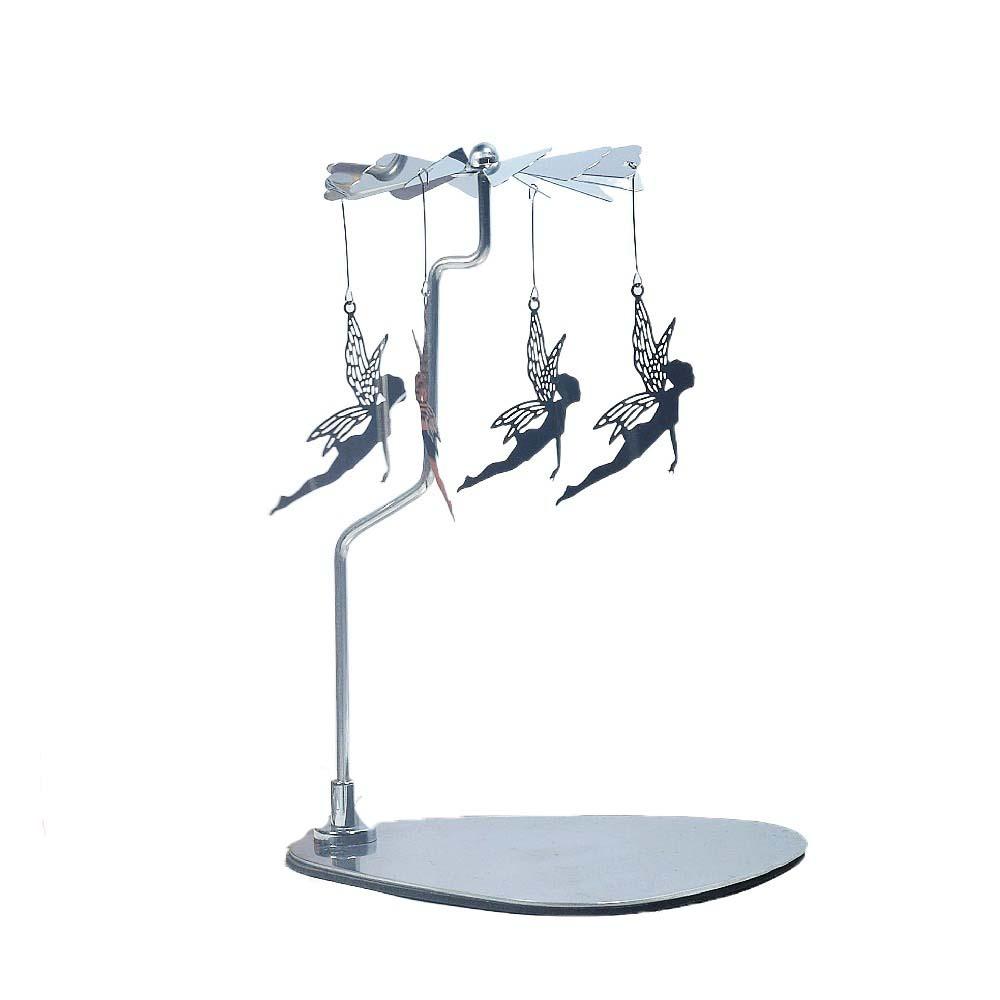 С вращающейся подставкой-подсвечником из нержавеющей стали, подсвечник для чайной свечи, романтический вращающийся подсвечник, подарок