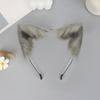 Artificial Cat Ears Headband Furry Lolita Ears Headwear Practical Hair Accessories  Adults