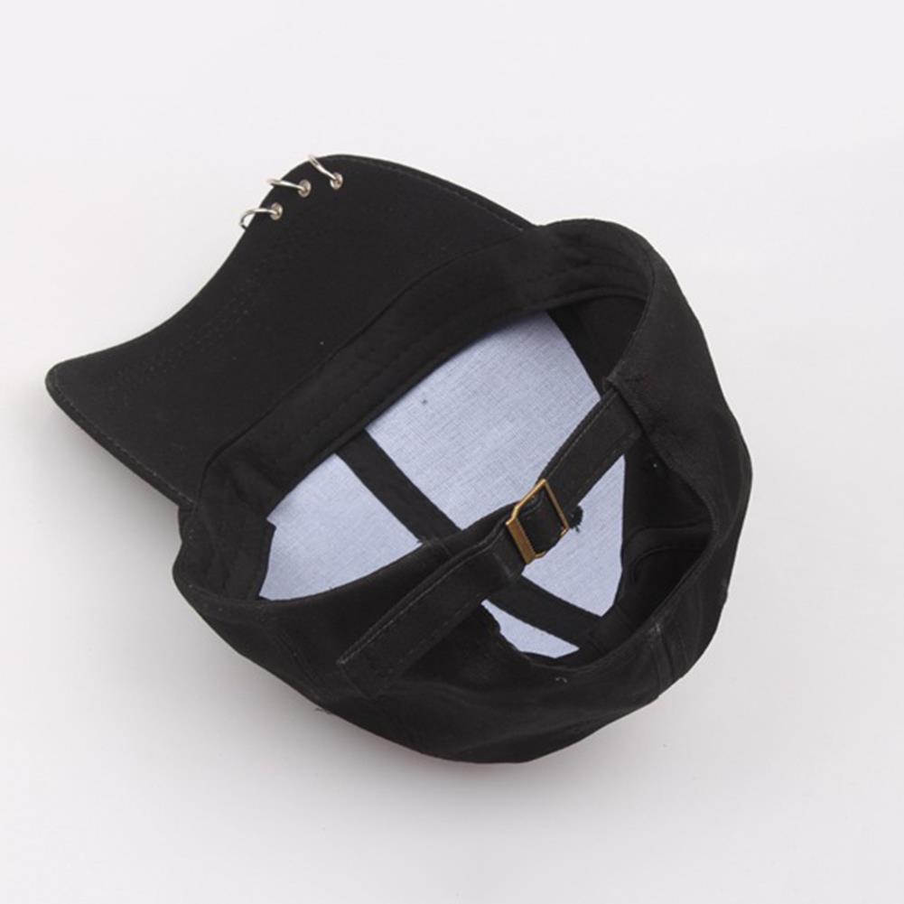 Мужская Женская Мода KPOP Шляпа Регулируемая Снэпбэк Бейсболка С Кольцами EMA