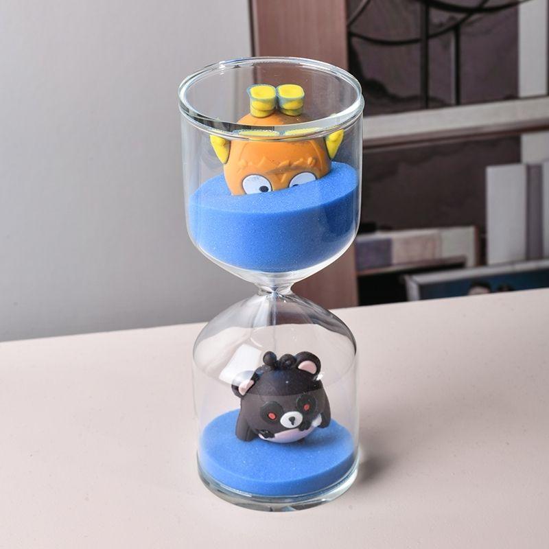 Яйцо для вечеринки Медвежонок Песочные часы Украшения для дома Мультфильм Дети Таймер 5/15/30/45 минут Время Простой Зыбучий песок