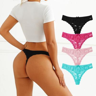 Wind Женские трусы Сексуальные трусики Кружевные трусики Стринги Женские трусики с низкой посадкой